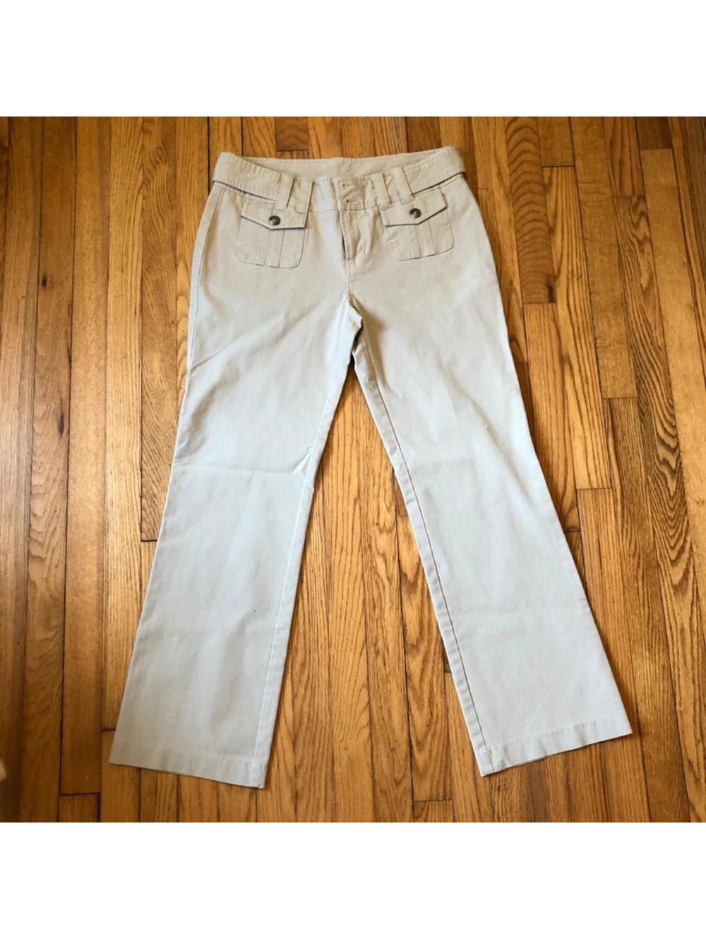 Sundance NWOT Women's Alberta Straight Leg Khaki Pants Size 10P